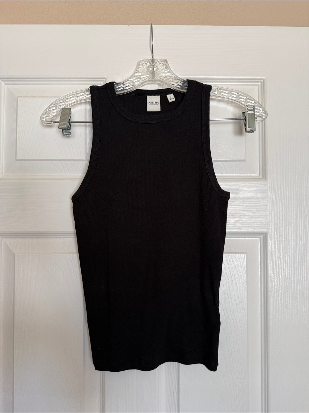 Aritzia Homestretch Black Boombox Tank S